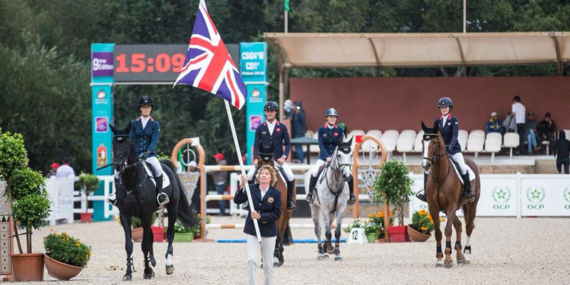 Right though to International show jumpers
